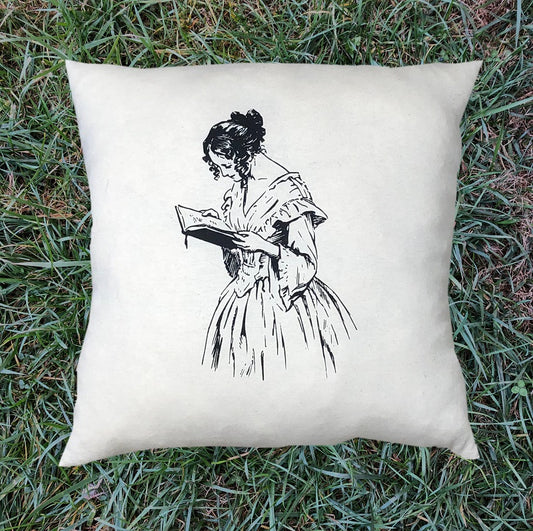 Victorian Poet: Throw/Decor Pillow (17x17)