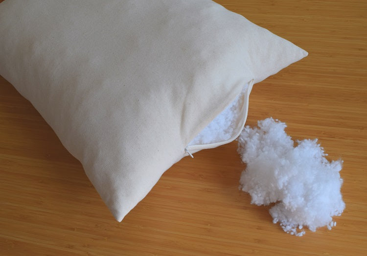 Standard Pillow, USA Organic Cotton with Flex-Fill, Adjustable Loft – A  Little Pillow Company